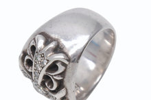 Load image into Gallery viewer, 極美品 CHROME HEARTS クロムハーツ キーパーリング パヴェ ダイヤモンド 24.2g サイズ20.5号 中古 4b006121