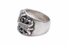 Load image into Gallery viewer, 極美品 CHROME HEARTS クロムハーツ キーパーリング パヴェ ダイヤモンド 24.2g サイズ20.5号 中古 4b006121