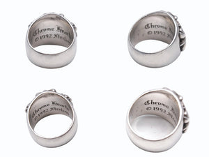 極美品 CHROME HEARTS クロムハーツ キーパーリング パヴェ ダイヤモンド 24.2g サイズ20.5号 中古 4b006121