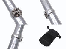 Load image into Gallery viewer, 極美品 CHROME HEARTS クロムハーツ キーパーリング パヴェ ダイヤモンド 24.2g サイズ20.5号 中古 4b006121