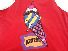 Load image into Gallery viewer, BBC ICE CREAM ビリオネアボーイズクラブ アイスクリーム タンクトップ CONEMAN 希少 RN106830 コットン レッド サイズL 美品 中古 4b006129