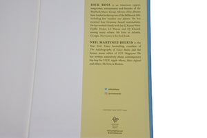 極美品 RICK ROSS リックロス HURRICANES A MEMOIR HIPHOP ヒップホップ ラップ 自伝本 洋書 中古 4b006130