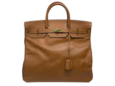 HERMES エルメス ハンドバッグ オータクロア45 アルデンヌ ブロンズ金具 □C刻印 1999年 美品 中古 4b006143
