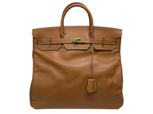 HERMES エルメス ハンドバッグ オータクロア45 アルデンヌ ブロンズ金具 □C刻印 1999年 美品 中古 4b006143