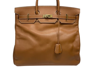 HERMES エルメス ハンドバッグ オータクロア45 アルデンヌ ブロンズ金具 □C刻印 1999年 美品 中古 4b006143