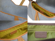 Load image into Gallery viewer, Christian Dior クリスチャンディオール デニム サドルバッグ ワンショルダーバッグ レザー ジョンガリアーノ 美品 中古 4b006146