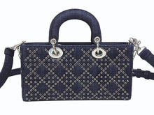 Load image into Gallery viewer, 新品未使用 Christian Dior クリスチャンディオール Lady D-Joy Medium レディ D ジョイ ミディアム ショルダーバッグ 01-RU-0242 中古 4b006156