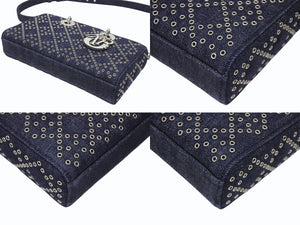 新品未使用 Christian Dior クリスチャンディオール Lady D-Joy Medium レディ D ジョイ ミディアム ショルダーバッグ 01-RU-0242 中古 4b006156
