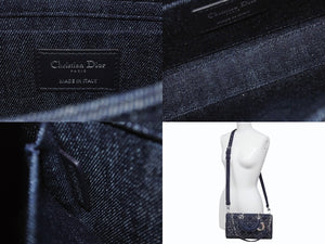 新品未使用 Christian Dior クリスチャンディオール Lady D-Joy Medium レディ D ジョイ ミディアム ショルダーバッグ 01-RU-0242 中古 4b006156