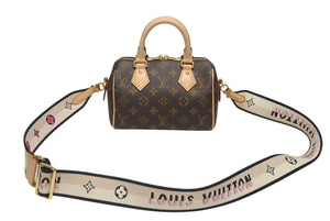 新品同様 LOUIS VUITTON ルイヴィトン モノグラム スピーディ バンドリエール 20 2WAY ハンドバッグ ショルダーバッグ M45948 中古 4b006158