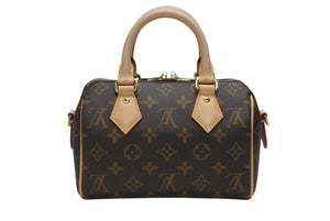 新品同様 LOUIS VUITTON ルイヴィトン モノグラム スピーディ バンドリエール 20 2WAY ハンドバッグ ショルダーバッグ M45948 中古 4b006158