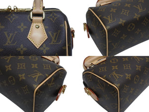 新品同様 LOUIS VUITTON ルイヴィトン モノグラム スピーディ バンドリエール 20 2WAY ハンドバッグ ショルダーバッグ M45948 中古 4b006158