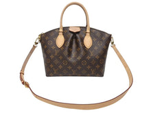 Load image into Gallery viewer, 極美品 LOUIS VUITTON ルイヴィトン モノグラム ボエシMM 2WAY ショルダーバッグ ハンドバッグ M45986 ブラウン 中古 4b006159