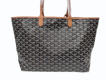 画像をギャラリービューアに読み込む, 未使用 GOYARD ゴヤール サンルイPM バッグ トートバッグ STLOUIPMLTY01CL01P ブラウン PVC レザー 中古 4b006166 