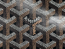 画像をギャラリービューアに読み込む, 未使用 GOYARD ゴヤール サンルイPM バッグ トートバッグ STLOUIPMLTY01CL01P ブラック PVC レザー 中古 4b006167 