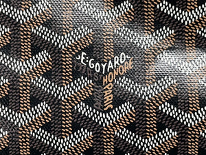 未使用 GOYARD ゴヤール サンルイPM バッグ トートバッグ STLOUIPMLTY01CL01P ブラック PVC レザー 中古 4b006167 