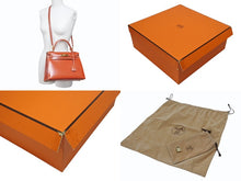 Load image into Gallery viewer, 極美品 HERMES エルメス ケリー28 外縫い ブリック ◽︎A刻印 カーフスキン ゴールド金具 ハンドバッグ 中古 4b006169