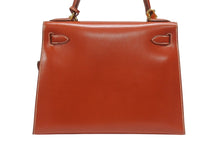 Load image into Gallery viewer, 極美品 HERMES エルメス ケリー28 外縫い ブリック ◽︎A刻印 カーフスキン ゴールド金具 ハンドバッグ 中古 4b006169