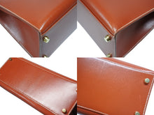 Load image into Gallery viewer, 極美品 HERMES エルメス ケリー28 外縫い ブリック ◽︎A刻印 カーフスキン ゴールド金具 ハンドバッグ 中古 4b006169