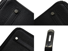 Load image into Gallery viewer, HERMES エルメス BIRKIN バーキン35 ブラック ゴールド金具 トリヨンクレマンス ハンドバッグ □H刻印 美品 中古 4b006171