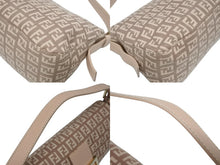 Load image into Gallery viewer, FENDI フェンディ ズッキーノ柄 マンマバケット ワンショルダーバッグ 8BR003 ピンク ガンメタリック金具 美品 中古 4b006144