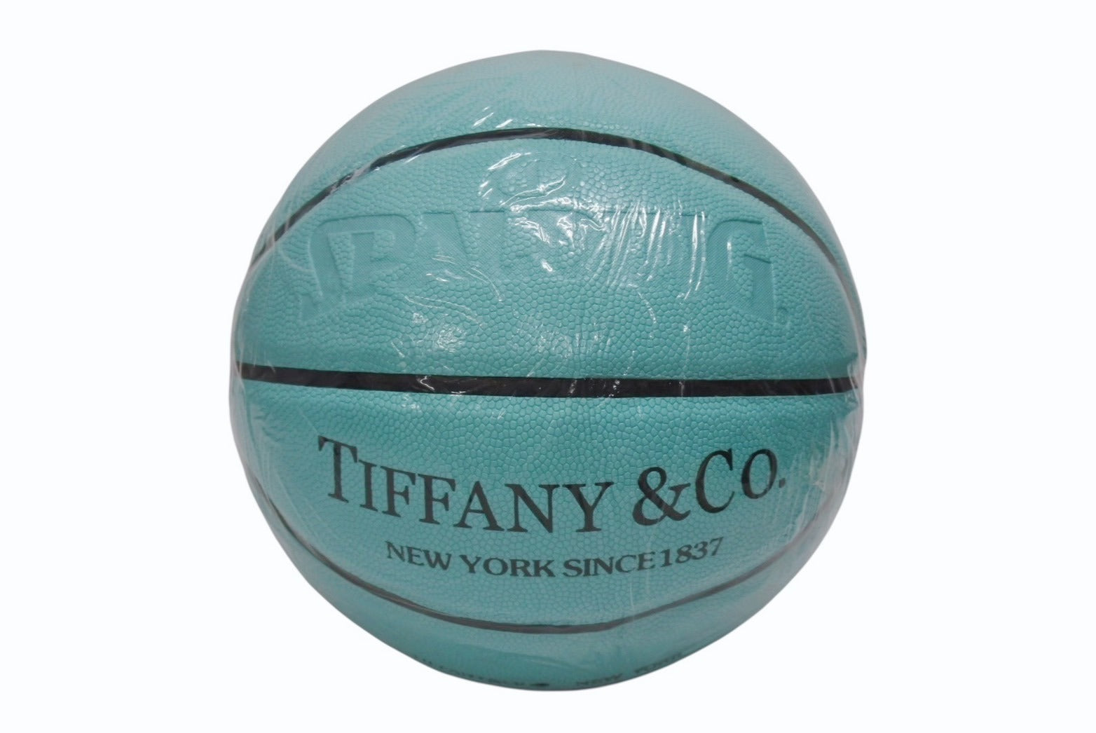 【美品】TIFFANY＆Co.スポルディング　サッカー5号 ティファニーTIFFANYスポルディングSPALDINGサッカーボール5号ギフト
