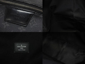LOIIS VUITTON ルイ ヴィトン アポロ バックパック リュックサック M43186 モノグラム エクリプス ブラック グレー 美品 中古 4b006200 
