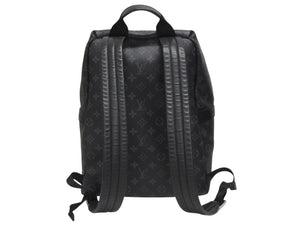 LOIIS VUITTON ルイ ヴィトン アポロ バックパック リュックサック M43186 モノグラム エクリプス ブラック グレー 美品 中古 4b006200 