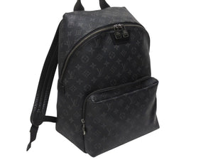 LOIIS VUITTON ルイ ヴィトン アポロ バックパック リュックサック M43186 モノグラム エクリプス ブラック グレー 美品 中古 4b006200 