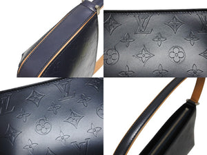 極美品 LOUIS VUITTON ルイ・ヴィトン ワンショルダー ハンドバッグ M55142 グレー モノグラムマット 中古 4b006202