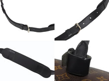 Load image into Gallery viewer, 極美品 LOUIS VUITTON ルイヴィトン キーポル バンドリエール45 ボストンバッグ M56711 モノグラムマカサー ブラウン 中古 4b006211