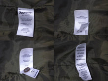 画像をギャラリービューアに読み込む, 極美品 SUPREME シュプリーム Leather Shirt レザーシャツ 長袖ジャケット レザーポリエステル カーキ サイズM 中古 4b006214 