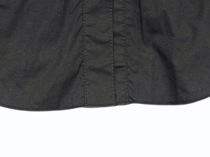 ANTIKDENIM アンティークデニム 長袖シャツ ウエスタンシャツ スタッズ 刺繍 ブラック マルチカラー サイズLL 美品 中古 4b006216