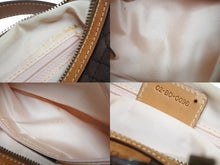 Load image into Gallery viewer, Christian Dior クリスチャンディオール ロマンティック ハンドバッグ カナージュ レザー ブラウン シルバー金具 美品 中古 4b006229