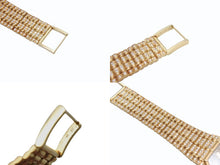 Load image into Gallery viewer, 極美品 AUDEMARS PIGUET オーデマピゲ 純正 フルダイヤ バンブーBAMBOO 時計 クォーツ メンズ 中古 4b006232