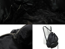 Load image into Gallery viewer, 新品同様 CHROME HEARTS クロムハーツ STRANGE LOVE BAG リュック セメタリー クロスパッチ ラージクロス レザー ブラック 中古 4b006233