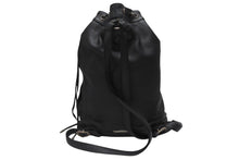 Load image into Gallery viewer, 新品同様 CHROME HEARTS クロムハーツ STRANGE LOVE BAG リュック セメタリー クロスパッチ ラージクロス レザー ブラック 中古 4b006233