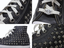 Load image into Gallery viewer, CHROME HEARTS クロムハーツ × CONVERSE コンバース オールスター スニーカー サイズ28.5cm CHプラス ダガー 美品 中古 4b006234