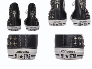 CHROME HEARTS クロムハーツ × CONVERSE コンバース オールスター スニーカー サイズ28.5cm CHプラス ダガー 美品 中古 4b006234