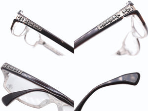 CHROME HEARTS クロムハーツ DUTCH RUDDER ダッチラダー サングラス アイウェア サイズ56◻︎16-133 CHクロス ブラウン 美品 中古 4b006236