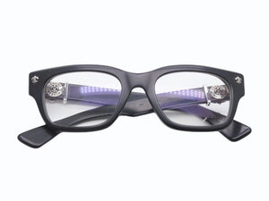 CHROME HEARTS クロムハーツ BANGADANG バンガダン サングラス サイズ52◻︎20-148 BSフレア装飾 ウェリントン ブラック 美品 中古 4b006239