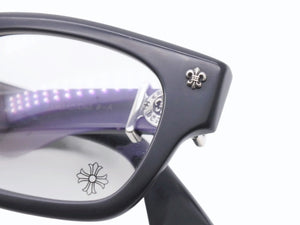 CHROME HEARTS クロムハーツ BANGADANG バンガダン サングラス サイズ52◻︎20-148 BSフレア装飾 ウェリントン ブラック 美品 中古 4b006239