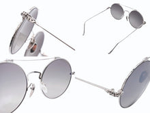 Load image into Gallery viewer, CHROME HEARTS クロムハーツ PRAWN QUEEN プラウンクイーン サングラス サイズ54◻︎21-138 フローラルクロス 美品 中古 4b006240