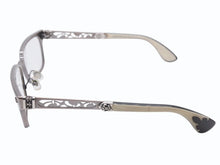 Load image into Gallery viewer, 極美品 CHROME HEARTS クロムハーツ PAWSMUC サングラス アイウェア サイズ59◻︎17-144 BSフレア装飾 メタルフレーム シルバー 中古 4b006241