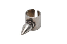 Load image into Gallery viewer, CHROME HEARTS クロムハーツ SPIKE スパイク イヤーカフ 重量約2.5g 2014/925刻印 RSクロス シルバー925 美品 中古 4b006242