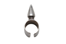 Load image into Gallery viewer, CHROME HEARTS クロムハーツ SPIKE スパイク イヤーカフ 重量約2.5g 2014/925刻印 RSクロス シルバー925 美品 中古 4b006242