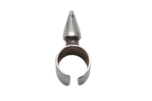 CHROME HEARTS クロムハーツ SPIKE スパイク イヤーカフ 重量約2.5g 2014/925刻印 RSクロス シルバー925 美品 中古 4b006242