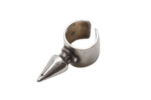 Load image into Gallery viewer, CHROME HEARTS クロムハーツ SPIKE スパイク イヤーカフ 重量約2.5g 2014/925刻印 RSクロス シルバー925 美品 中古 4b006242