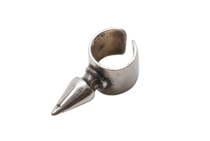 CHROME HEARTS クロムハーツ SPIKE スパイク イヤーカフ 重量約2.5g 2014/925刻印 RSクロス シルバー925 美品 中古 4b006242