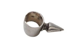 CHROME HEARTS クロムハーツ SPIKE スパイク イヤーカフ 重量約2.5g 2014/925刻印 RSクロス シルバー925 美品 中古 4b006242